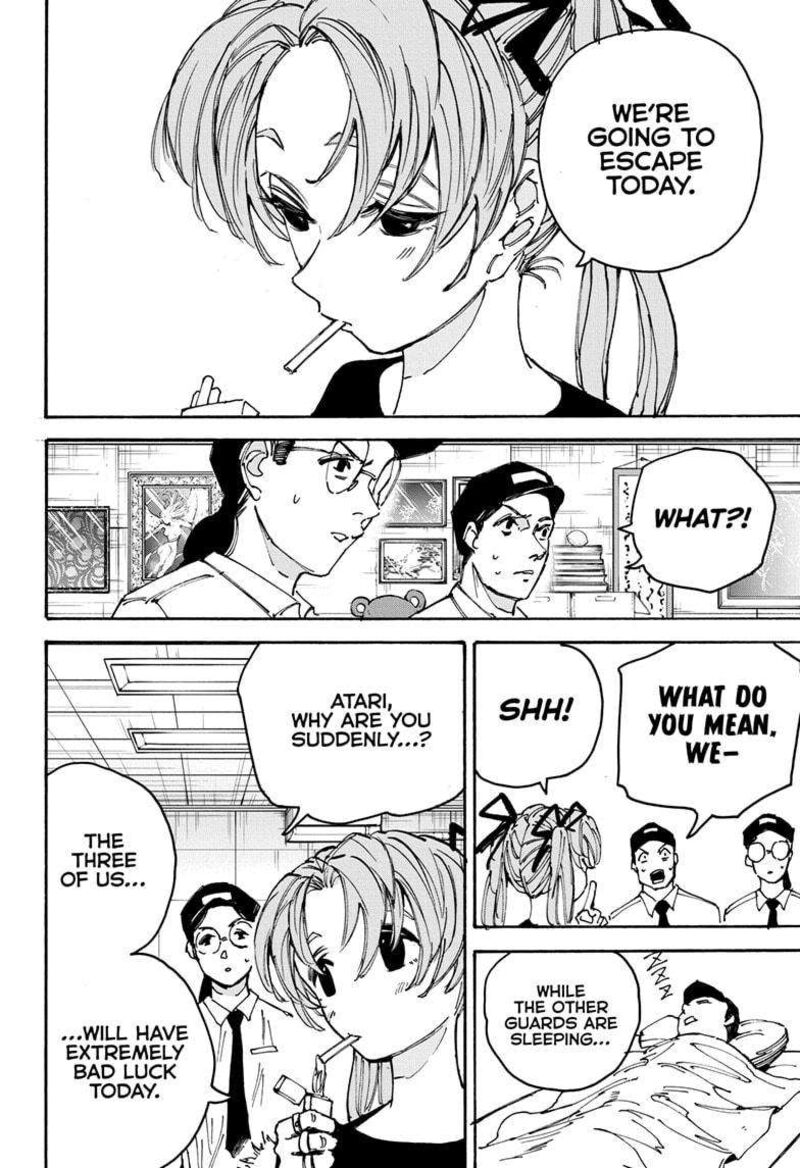 Sakamoto Days Manga Chapter 186 page 5 - Today's Fortune