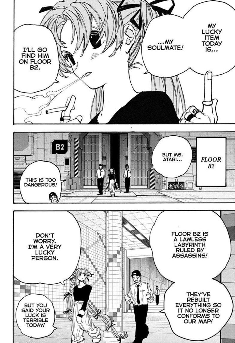 Sakamoto Days Manga Chapter 186 page 7 - Today's Fortune