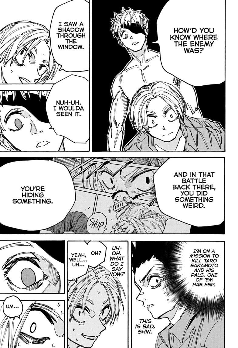 Sakamoto Days Manga Chapter 187 page 17 - Take a Chance