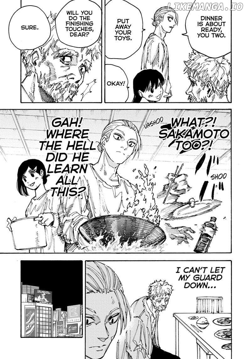 Sakamoto Days Manga Chapter 188 page 11 - Here and Now