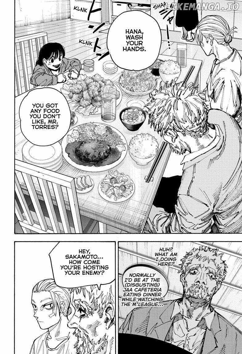 Sakamoto Days Manga Chapter 188 page 6 - Here and Now