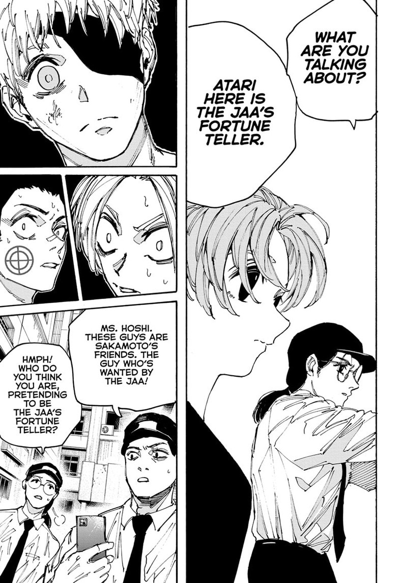 Sakamoto Days Manga Chapter 189 page 17 - Great Misfortune