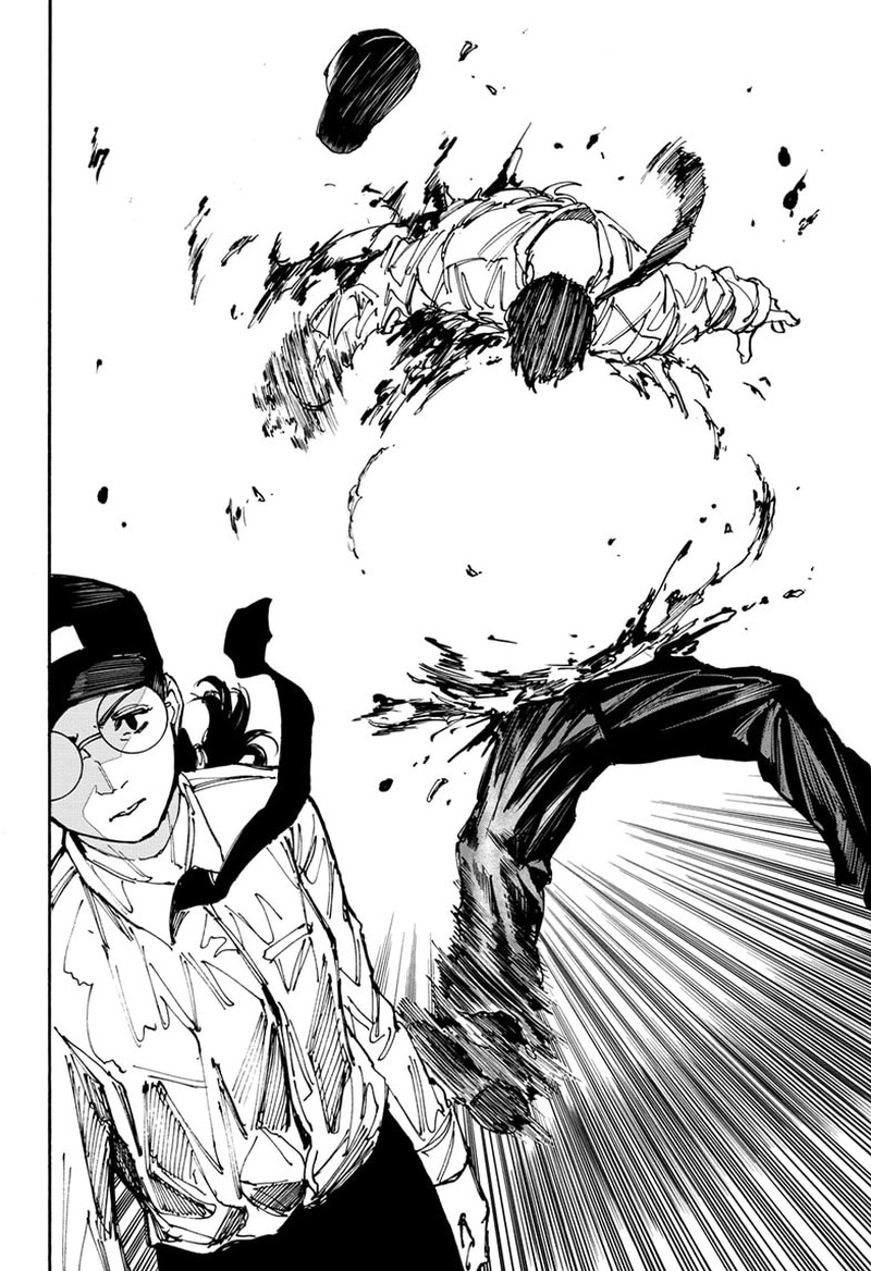 Sakamoto Days Manga Chapter 189 page 18 - Great Misfortune