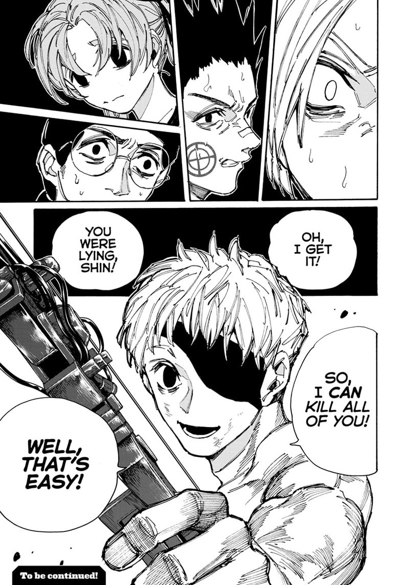 Sakamoto Days Manga Chapter 189 page 19 - Great Misfortune