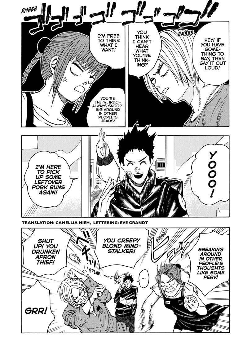 Sakamoto Days Manga Chapter 19 page 3 - Fight