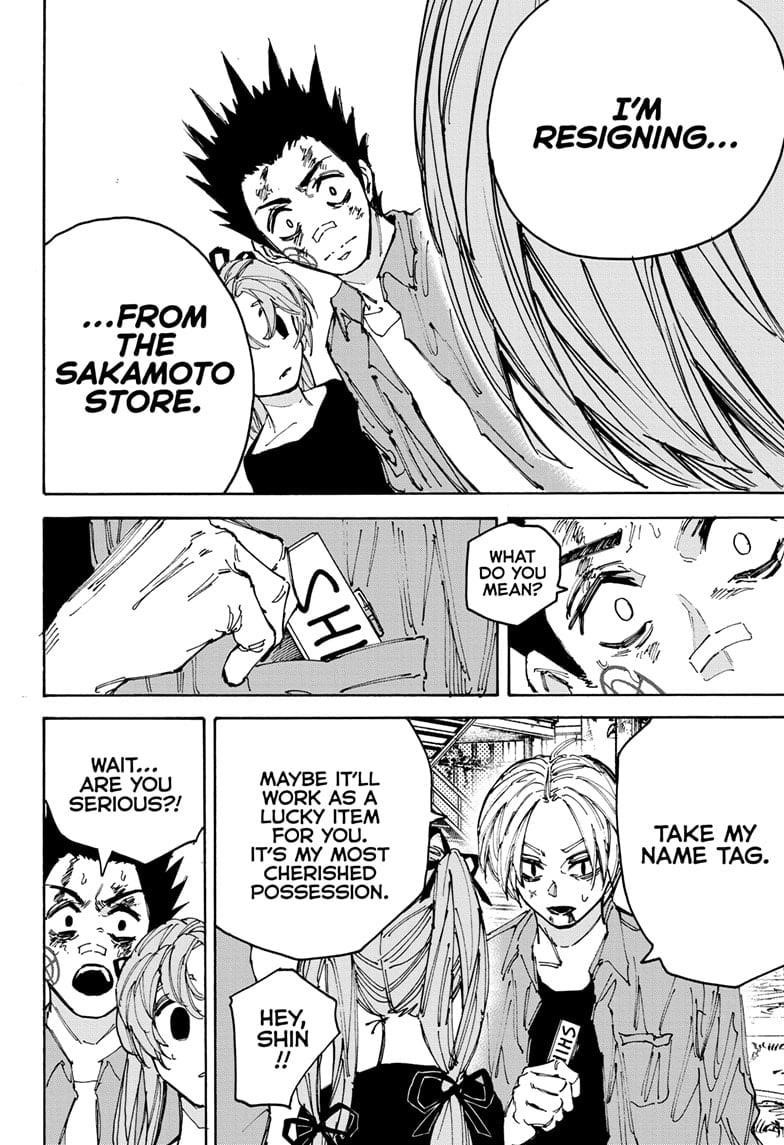 Sakamoto Days Manga Chapter 191 page 18 - Out of Luck