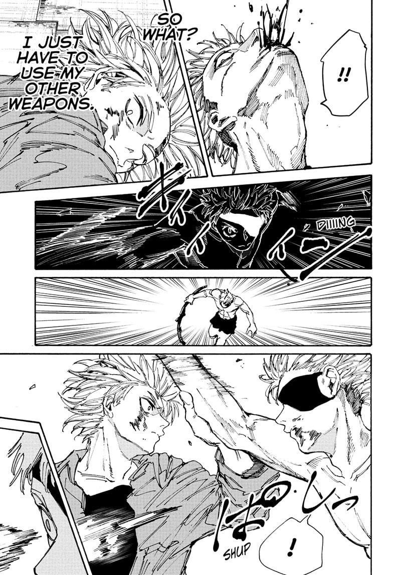 Sakamoto Days Manga Chapter 193 page 5 - Tenkyu vs. Shin