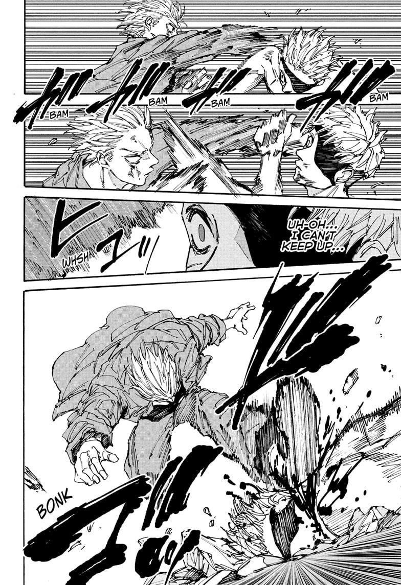 Sakamoto Days Manga Chapter 193 page 6 - Tenkyu vs. Shin