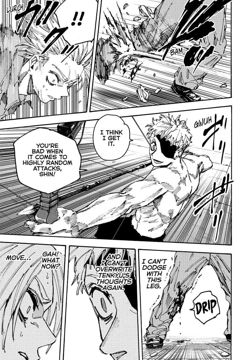 Sakamoto Days Manga Chapter 193 page 9 - Tenkyu vs. Shin