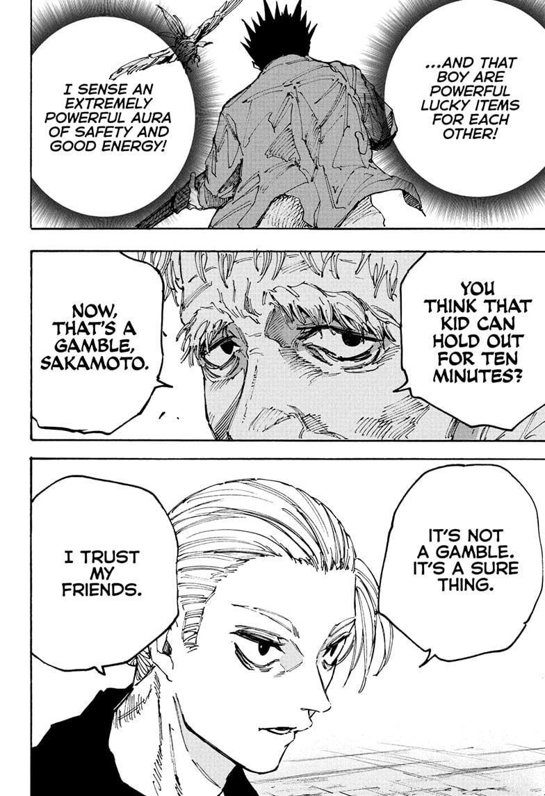 Sakamoto Days Manga Chapter 195 page 10 - I Know