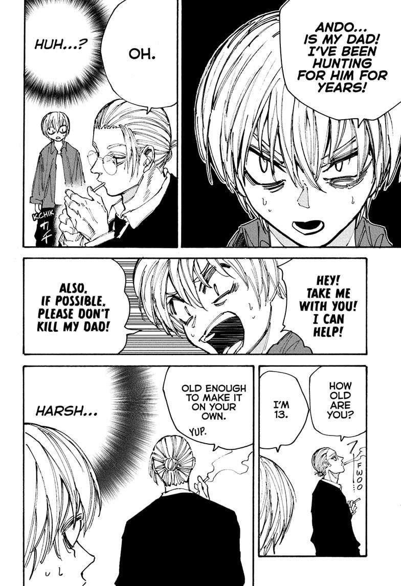 Sakamoto Days Manga Chapter 197 page 2 - Seat Belt