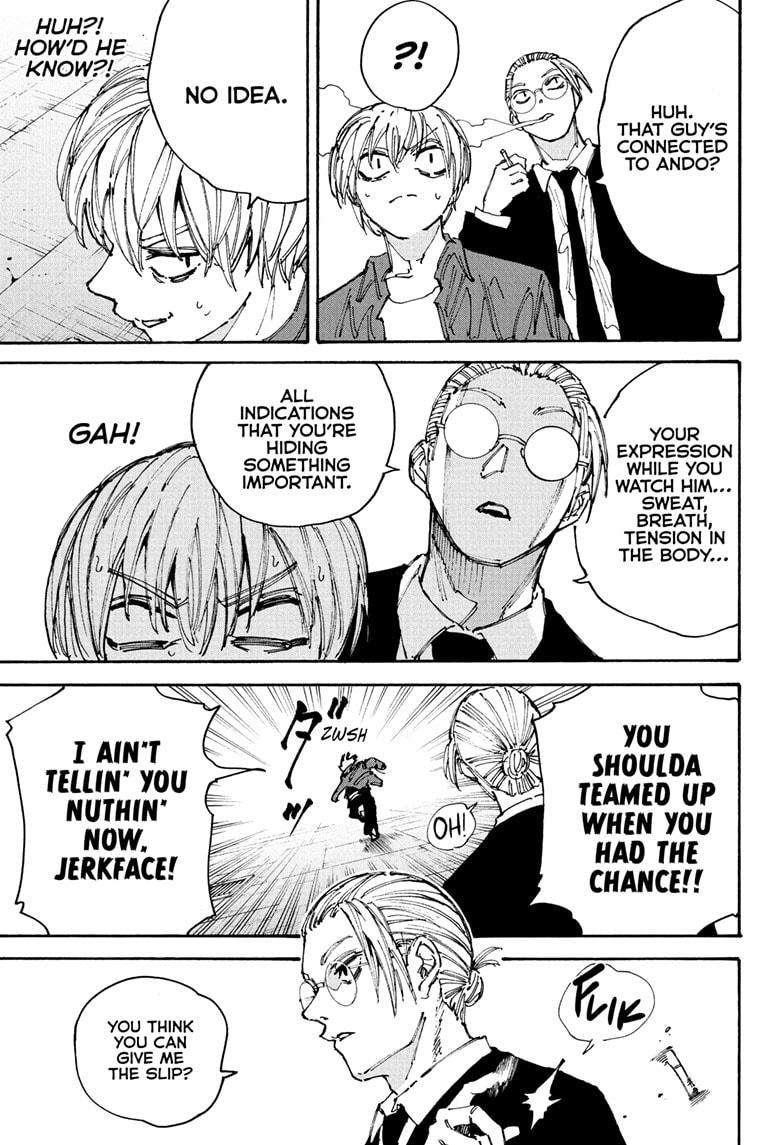 Sakamoto Days Manga Chapter 197 page 5 - Seat Belt