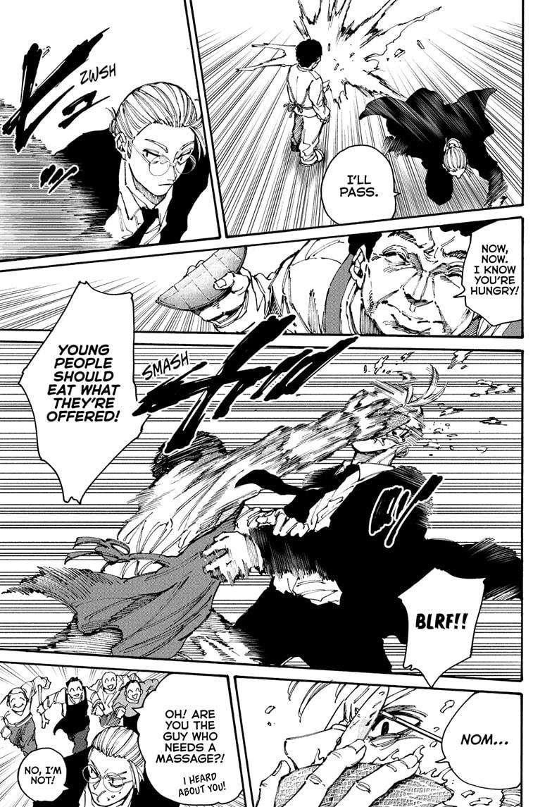 Sakamoto Days Manga Chapter 197 page 7 - Seat Belt