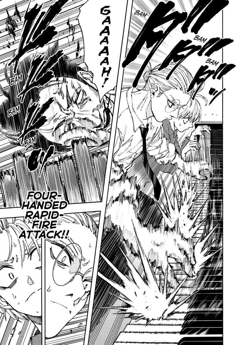 Sakamoto Days Manga Chapter 198 page 17 - Useful