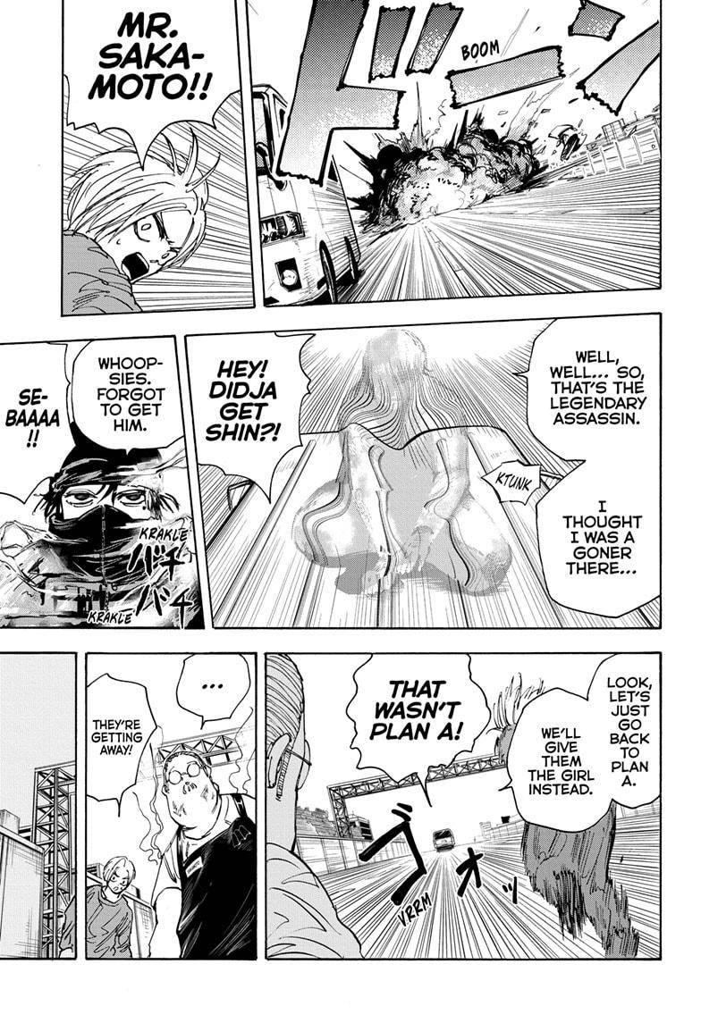 Sakamoto Days Manga Chapter 20 page 13 - Invisible Highway