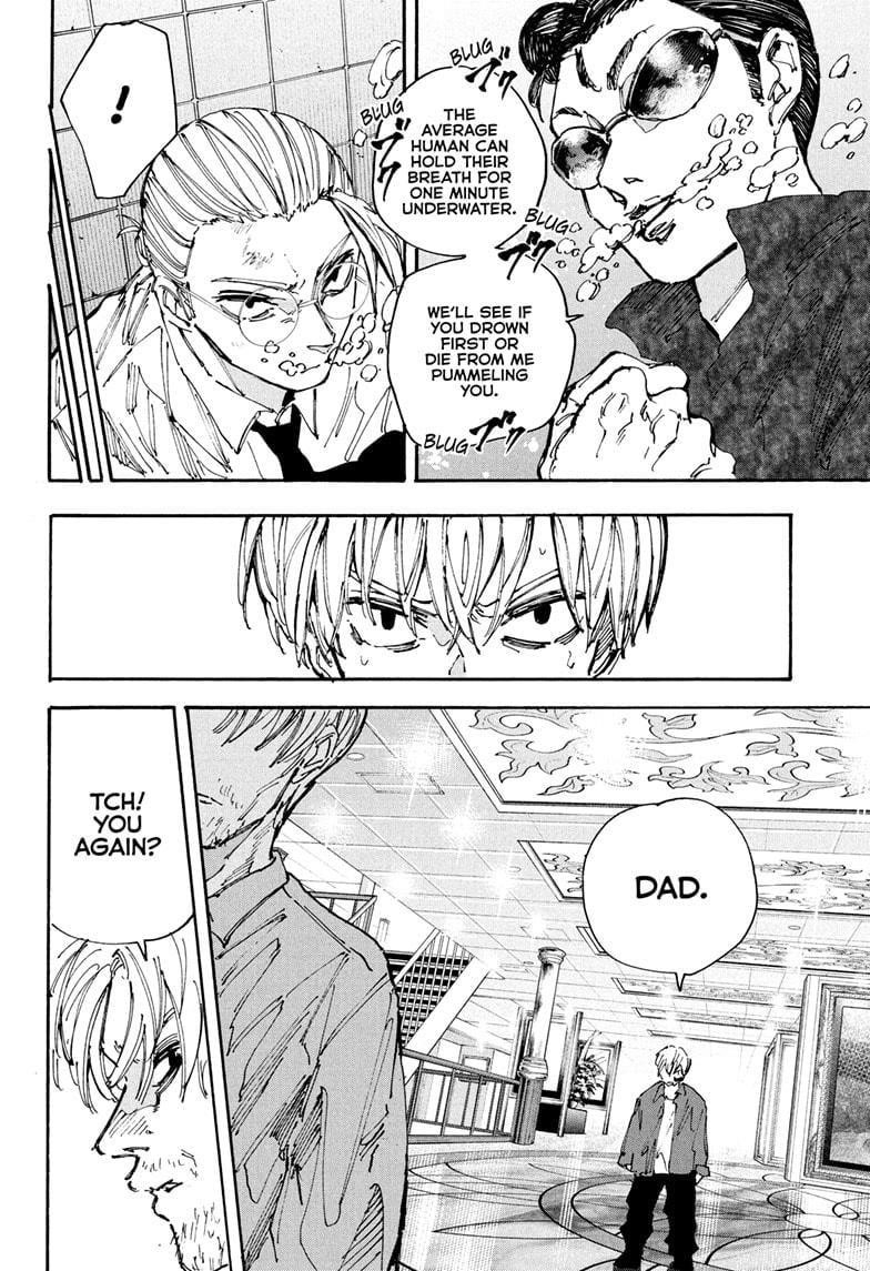 Sakamoto Days Manga Chapter 200 page 4 - Bubbles