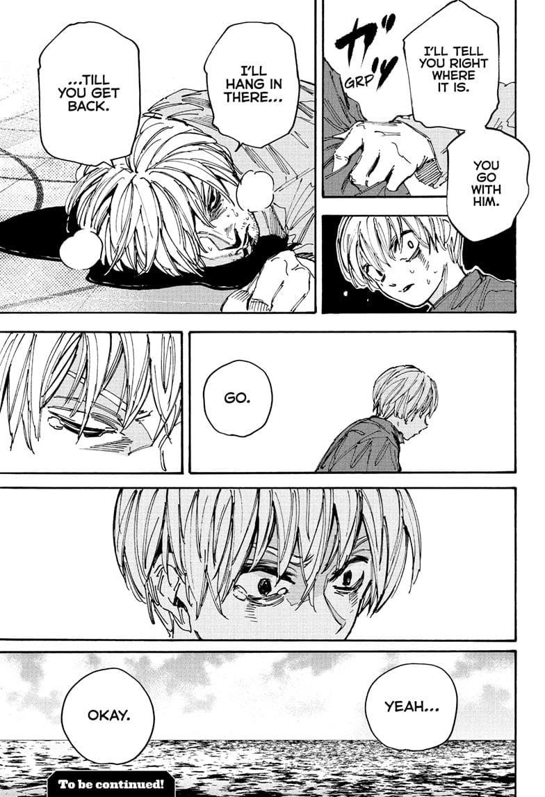 Sakamoto Days Manga Chapter 201 page 15 - What Took You?