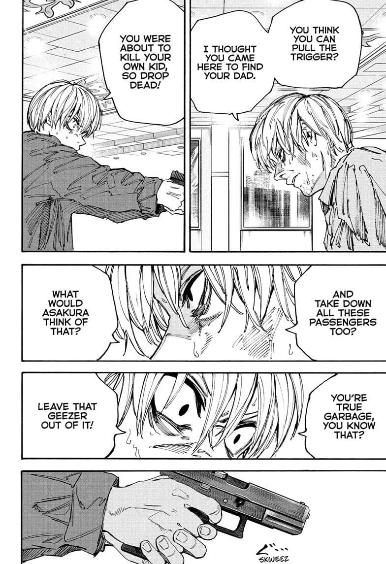 Sakamoto Days Manga Chapter 201 page 4 - What Took You?