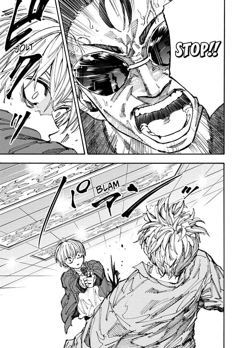 Sakamoto Days Manga Chapter 201 page 5 - What Took You?