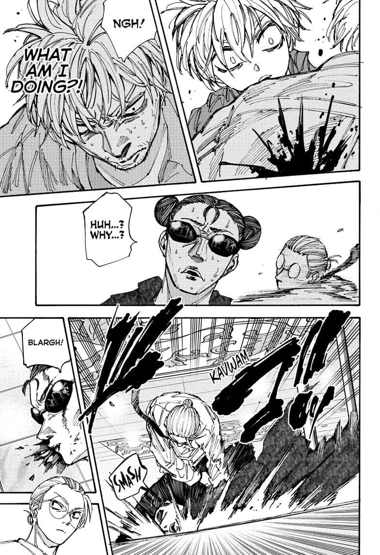 Sakamoto Days Manga Chapter 201 page 9 - What Took You?