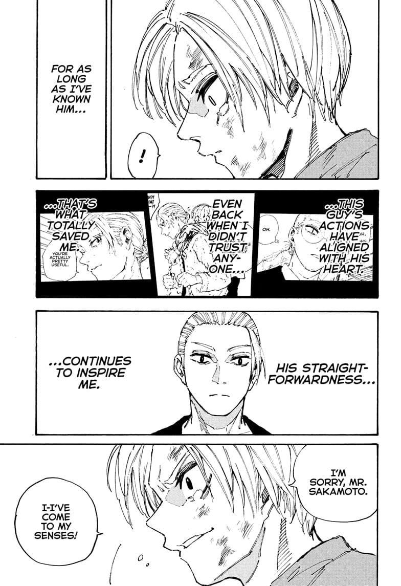 Sakamoto Days Manga Chapter 203 page 11 - Recovery