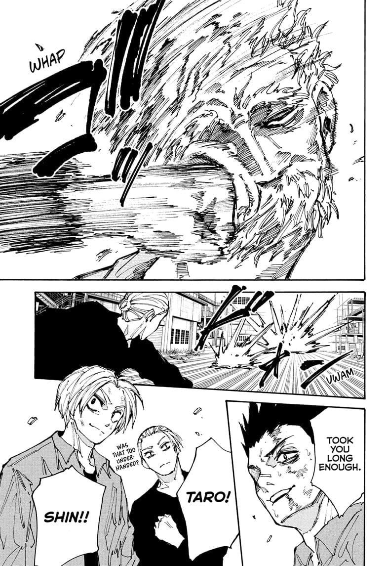 Sakamoto Days Manga Chapter 203 page 17 - Recovery