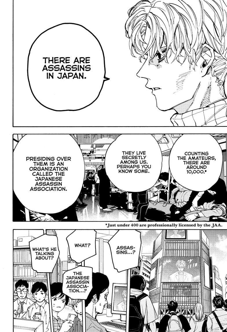 Sakamoto Days Manga Chapter 205 page 4 - A Three-Stage Revolution