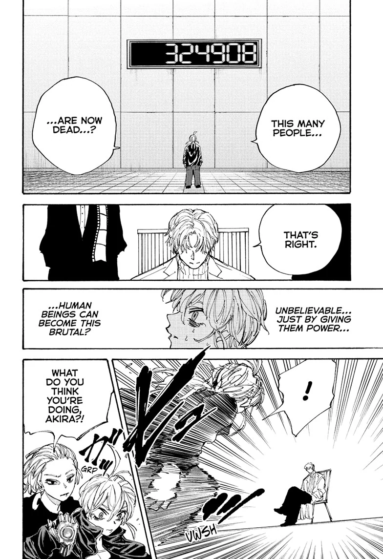 Sakamoto Days Manga Chapter 208 page 10 - Domino Effect