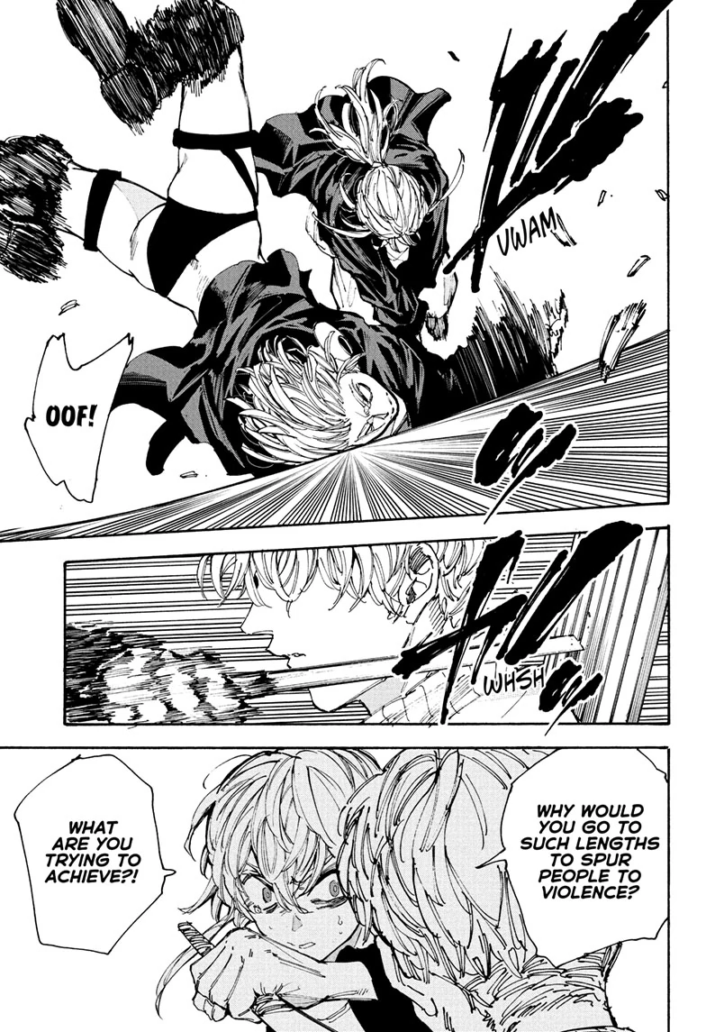 Sakamoto Days Manga Chapter 208 page 11 - Domino Effect