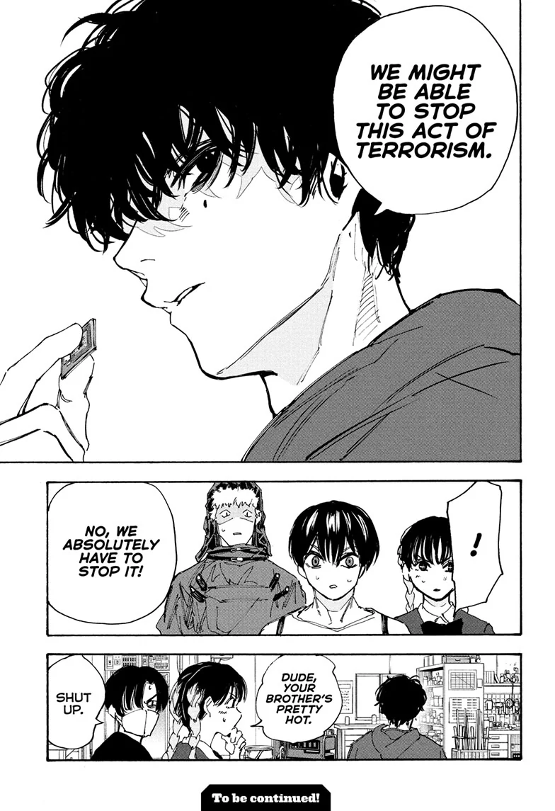 Sakamoto Days Manga Chapter 208 page 19 - Domino Effect