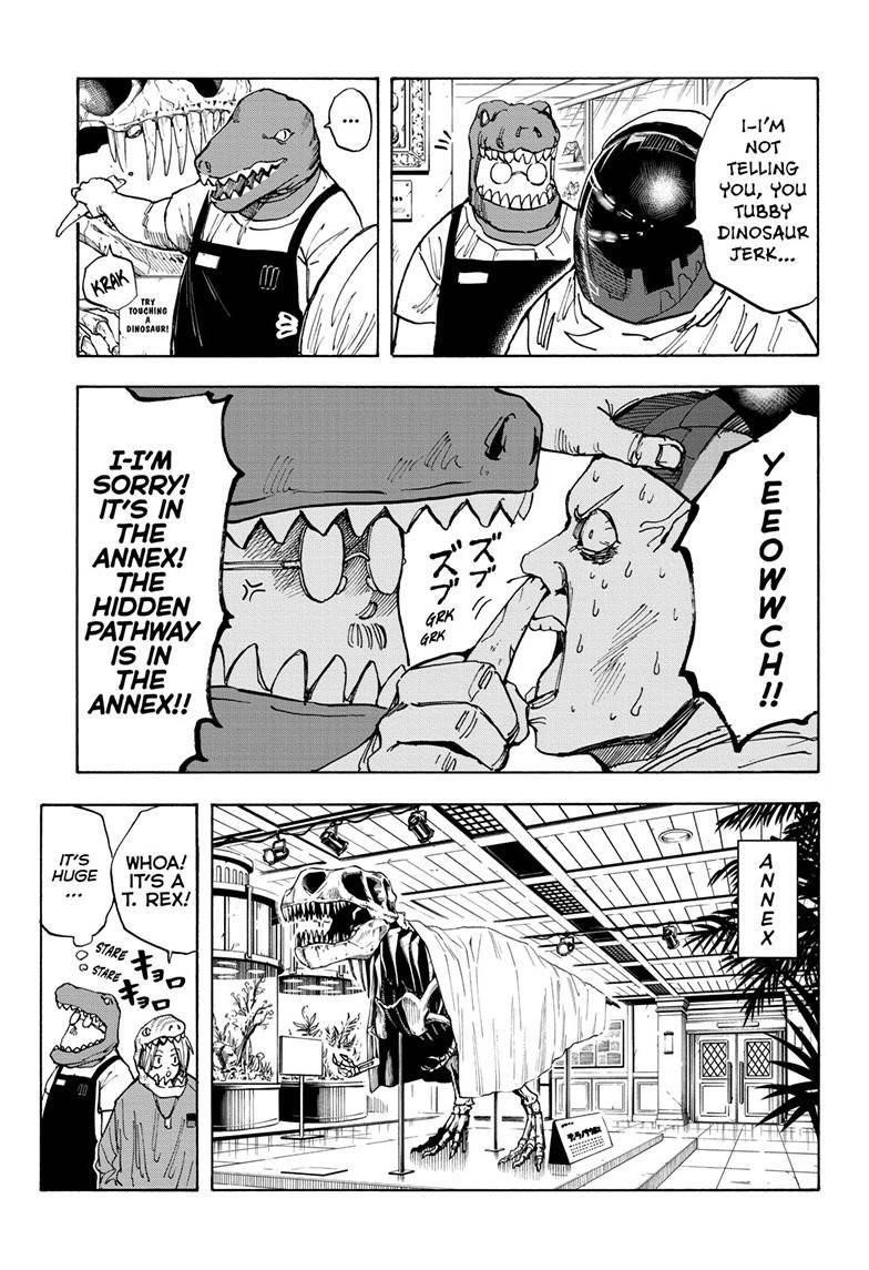 Sakamoto Days Manga Chapter 21 page 5 - Let's Go to the Museum!