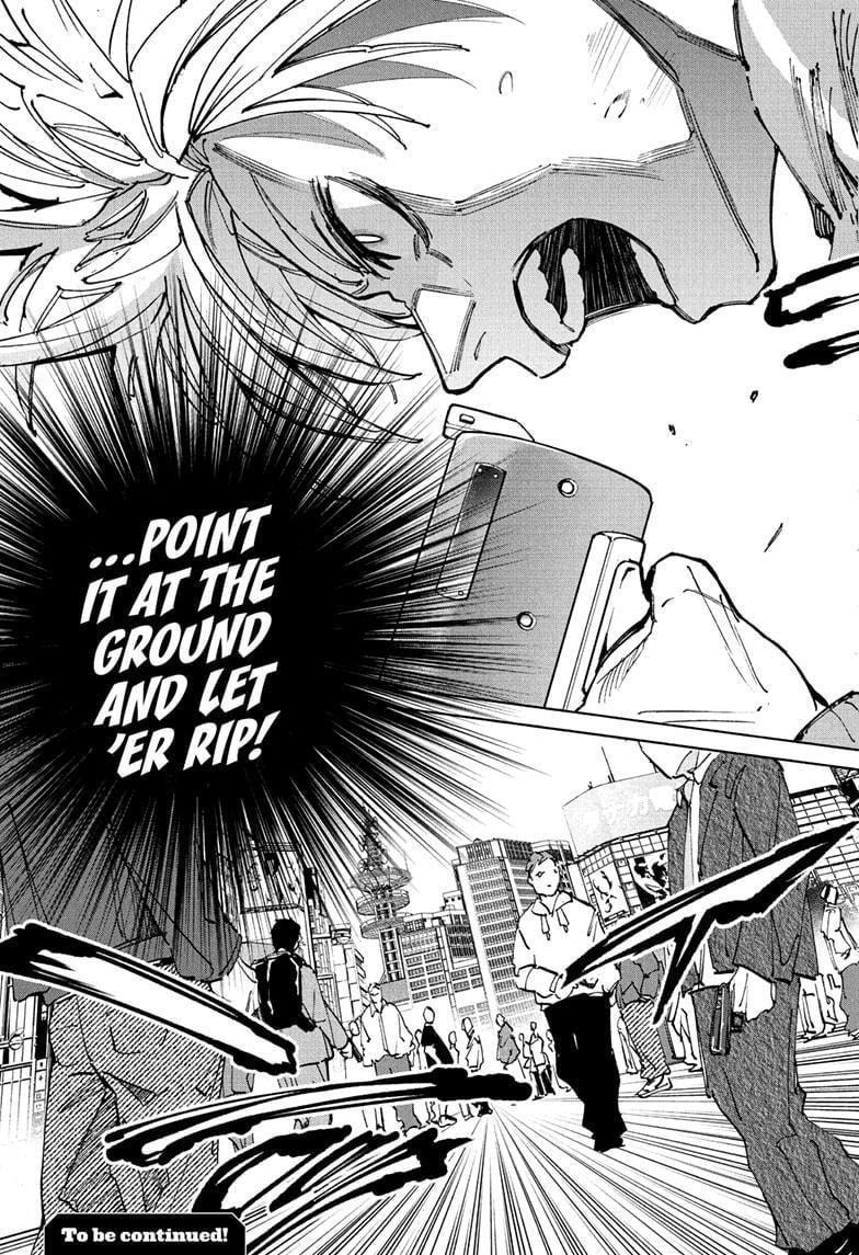 Sakamoto Days Manga Chapter 212 page 17 - Shin's Mission