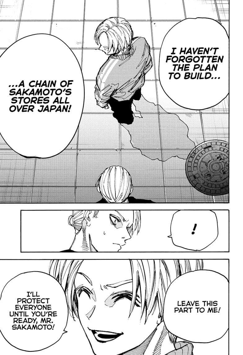 Sakamoto Days Manga Chapter 212 page 9 - Shin's Mission