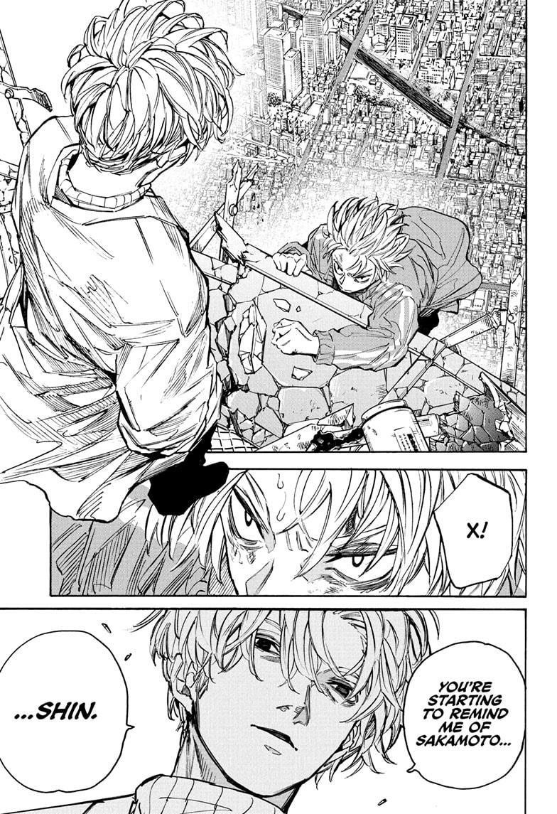 Sakamoto Days Manga Chapter 213 page 15 - Resistance