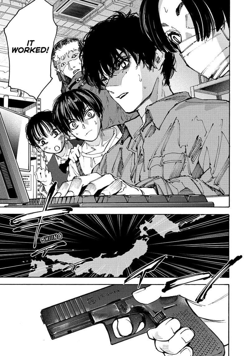 Sakamoto Days Manga Chapter 213 page 19 - Resistance