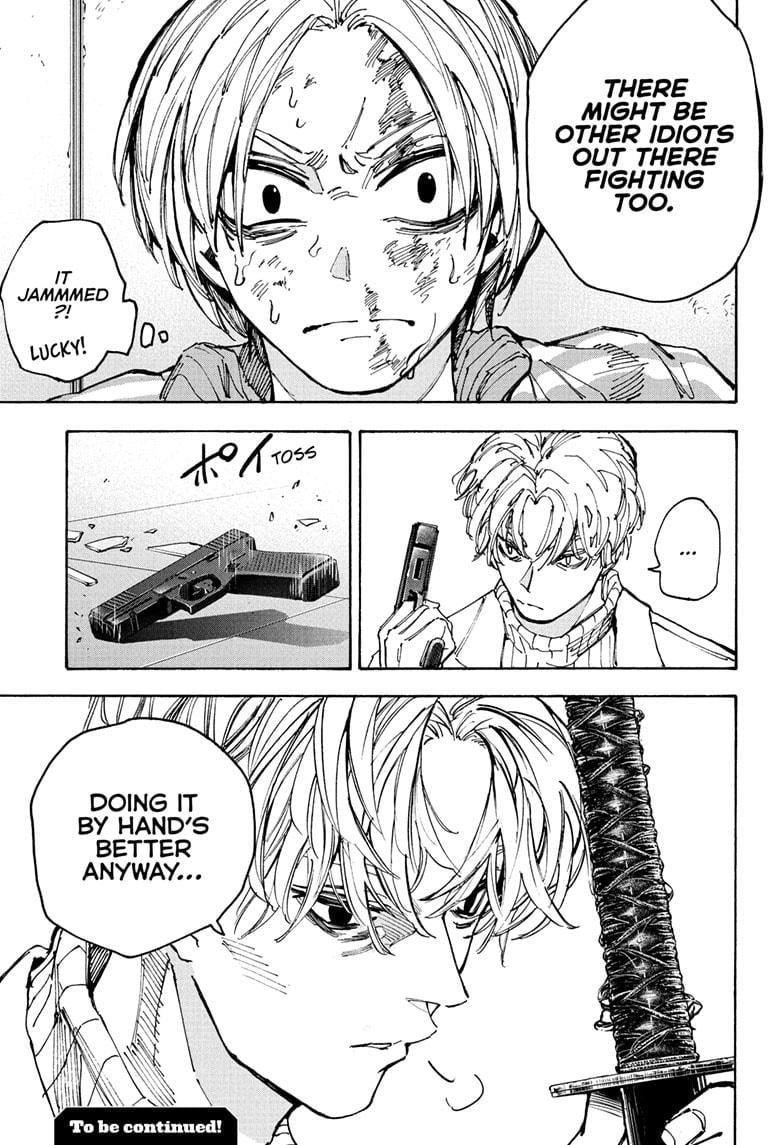 Sakamoto Days Manga Chapter 213 page 21 - Resistance