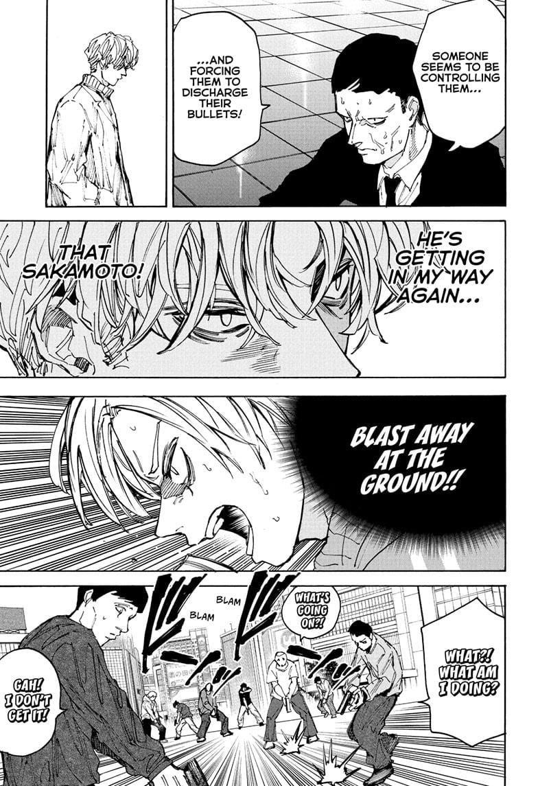 Sakamoto Days Manga Chapter 213 page 7 - Resistance