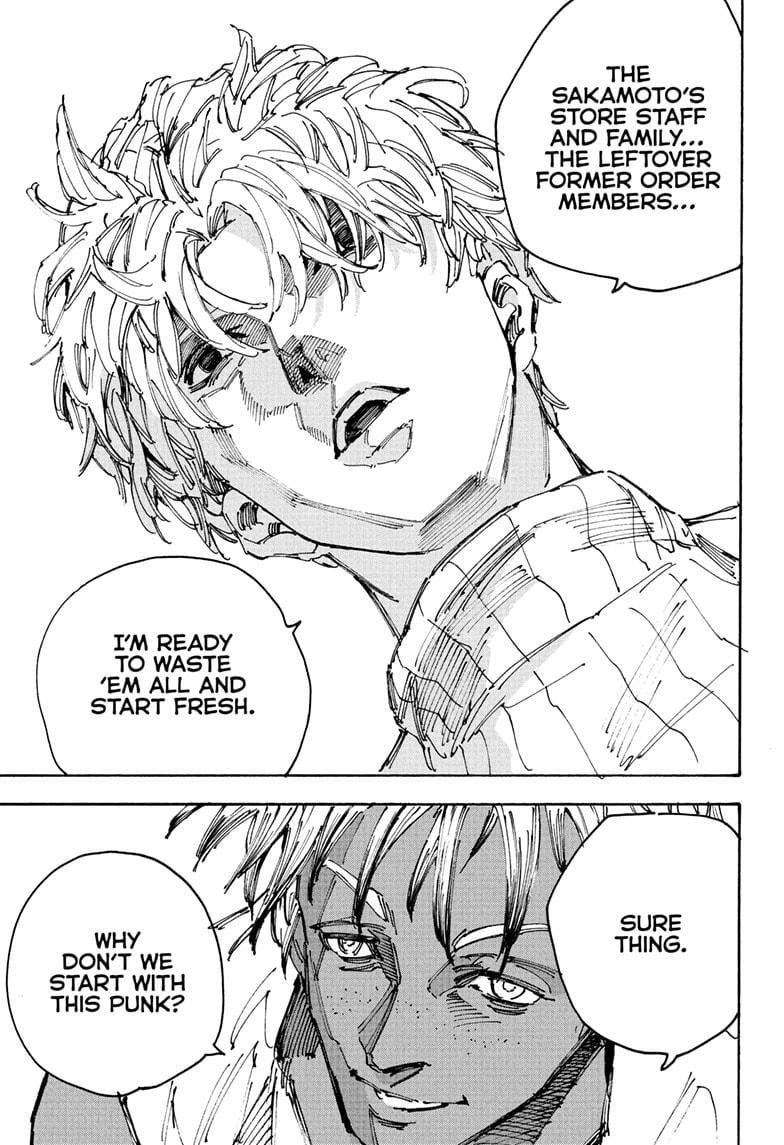 Sakamoto Days Manga Chapter 217 page 15 - It Starts With Me