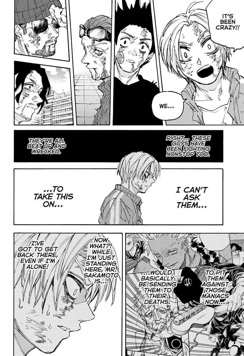 Sakamoto Days Manga Chapter 218 page 14 - Stop Acting Cool