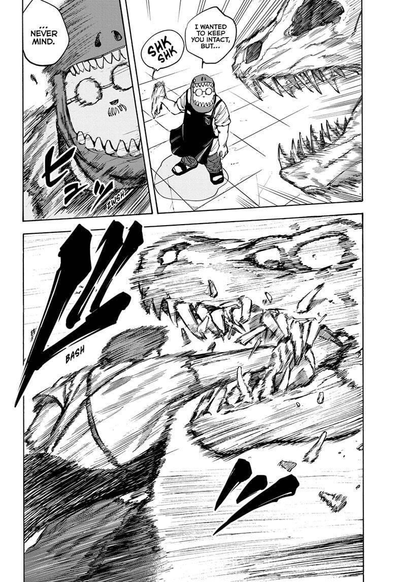 Sakamoto Days Manga Chapter 22 page 10 - Jurassic Bastard