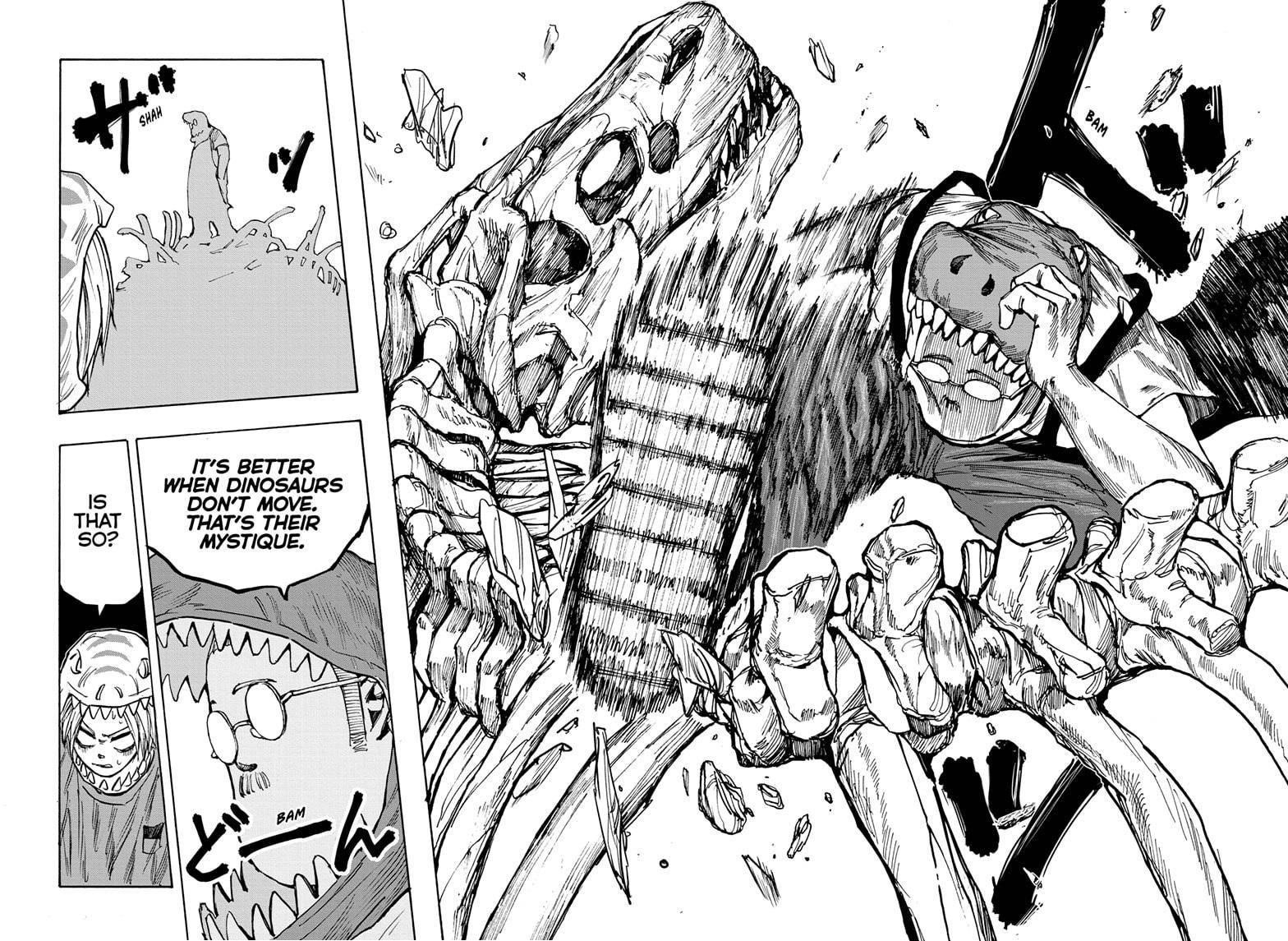 Sakamoto Days Manga Chapter 22 page 12 - Jurassic Bastard