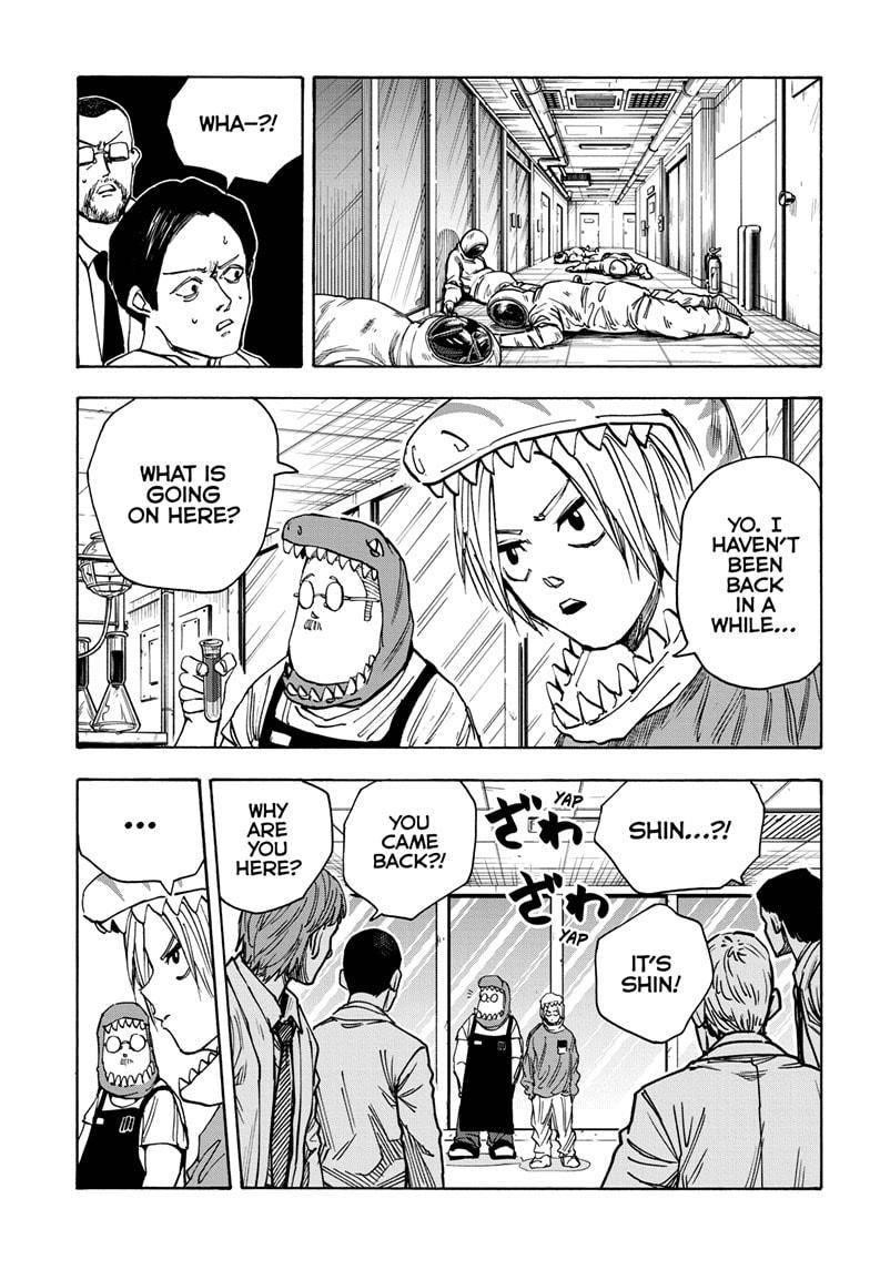 Sakamoto Days Manga Chapter 22 page 16 - Jurassic Bastard