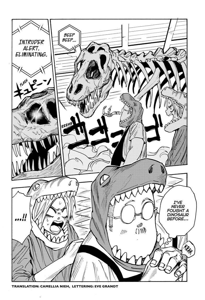 Sakamoto Days Manga Chapter 22 page 2 - Jurassic Bastard