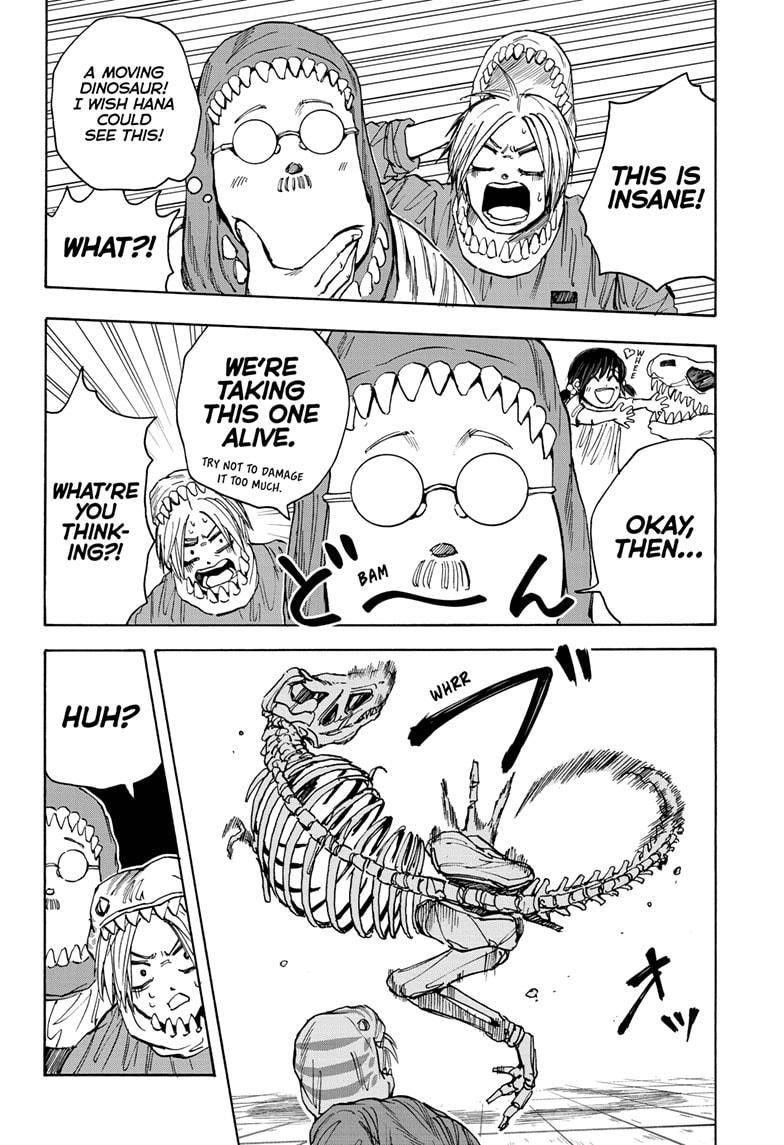 Sakamoto Days Manga Chapter 22 page 4 - Jurassic Bastard