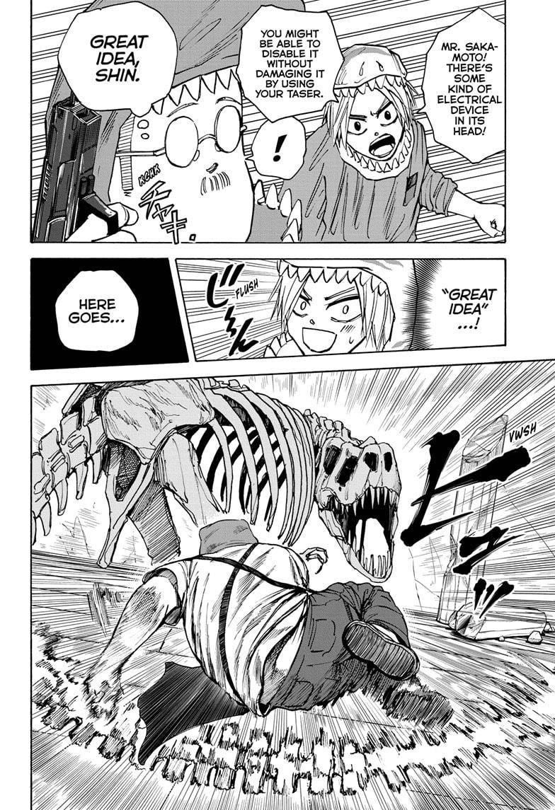 Sakamoto Days Manga Chapter 22 page 6 - Jurassic Bastard