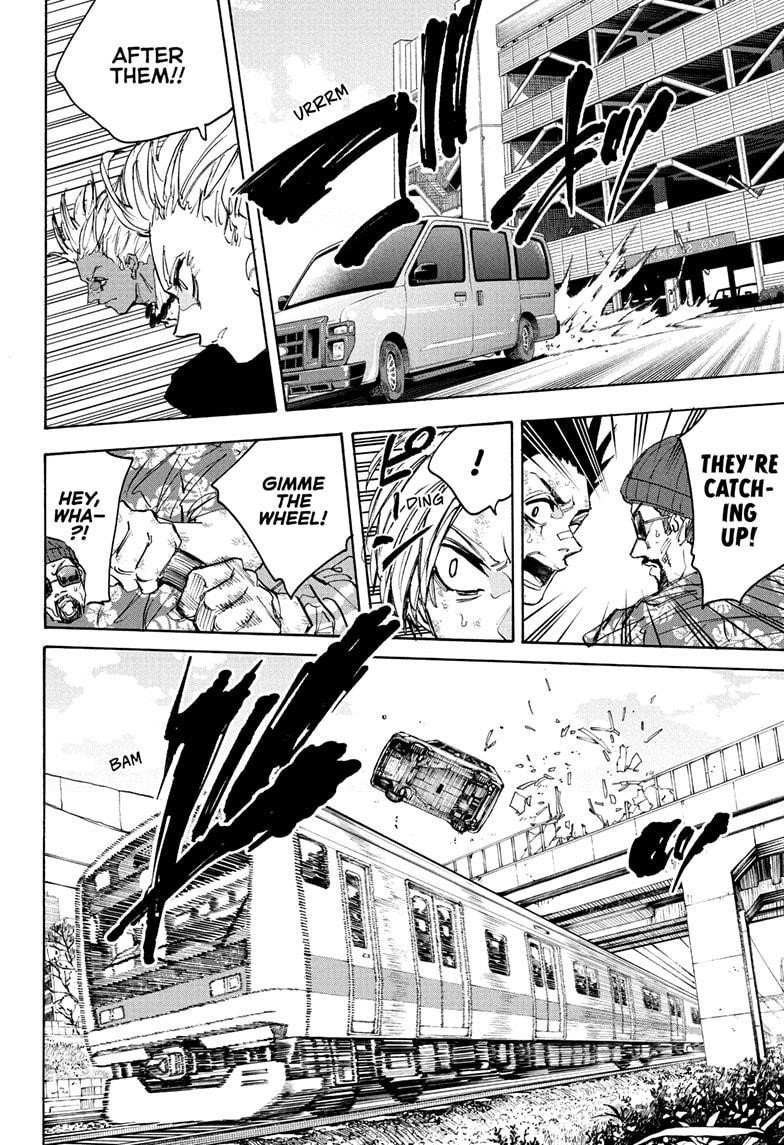 Sakamoto Days Manga Chapter 220 page 10 - I Won't Let You Die!