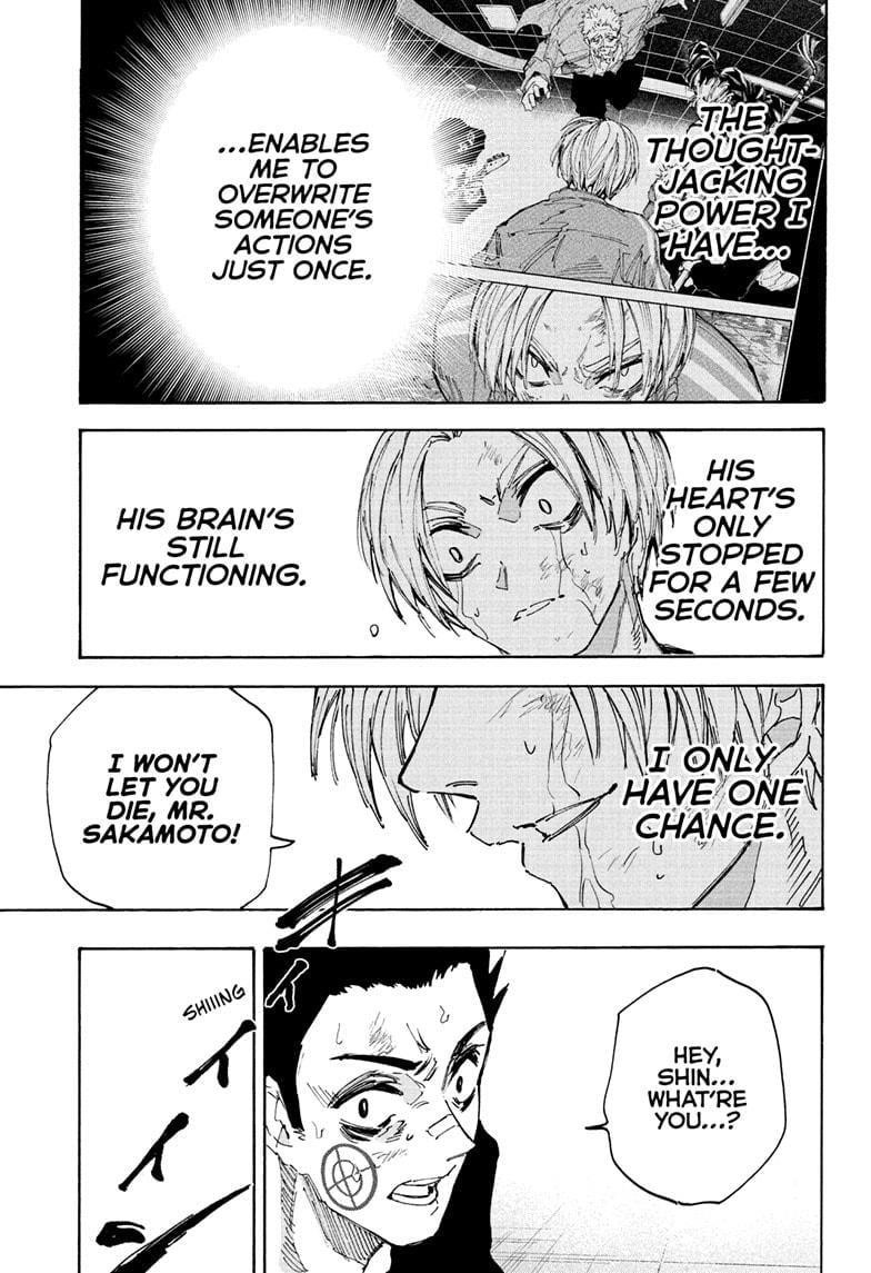 Sakamoto Days Manga Chapter 220 page 17 - I Won't Let You Die!