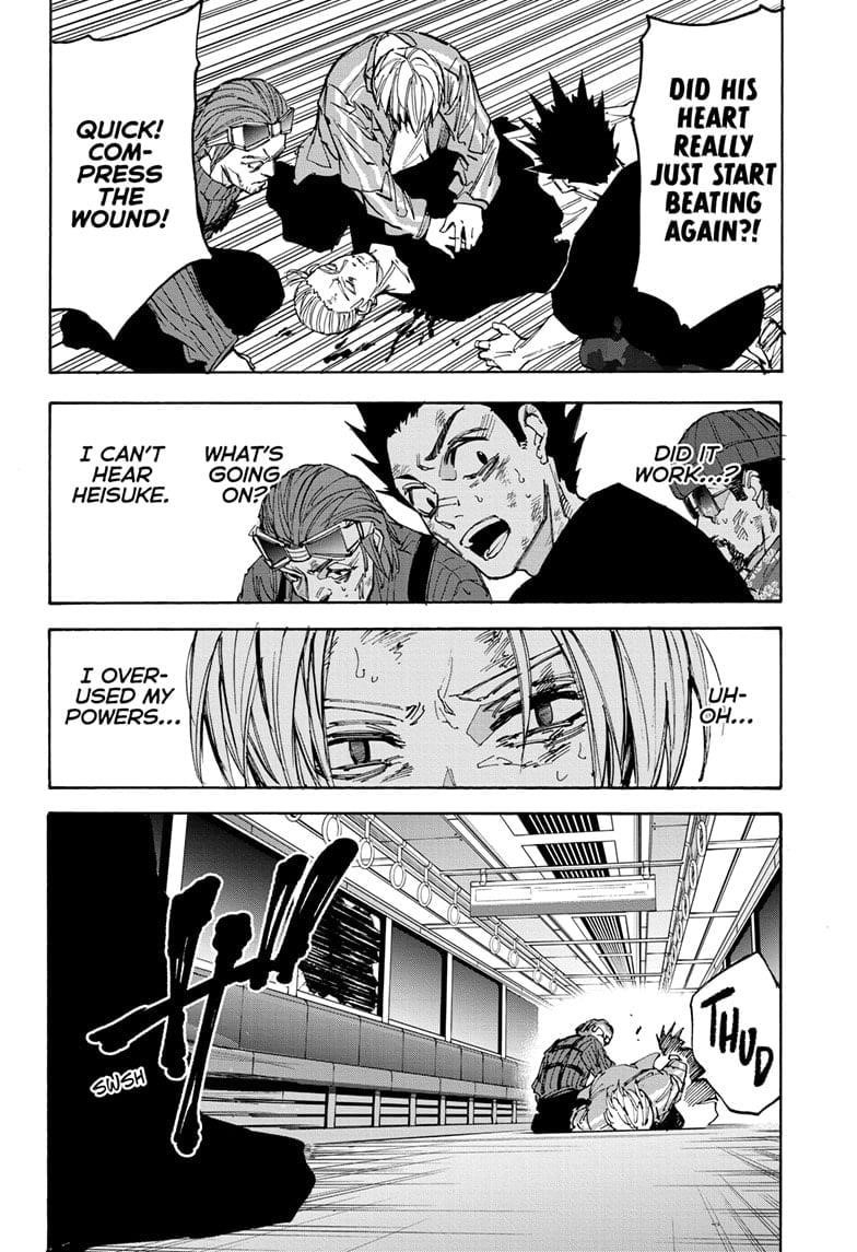 Sakamoto Days Manga Chapter 221 page 6 - Protect