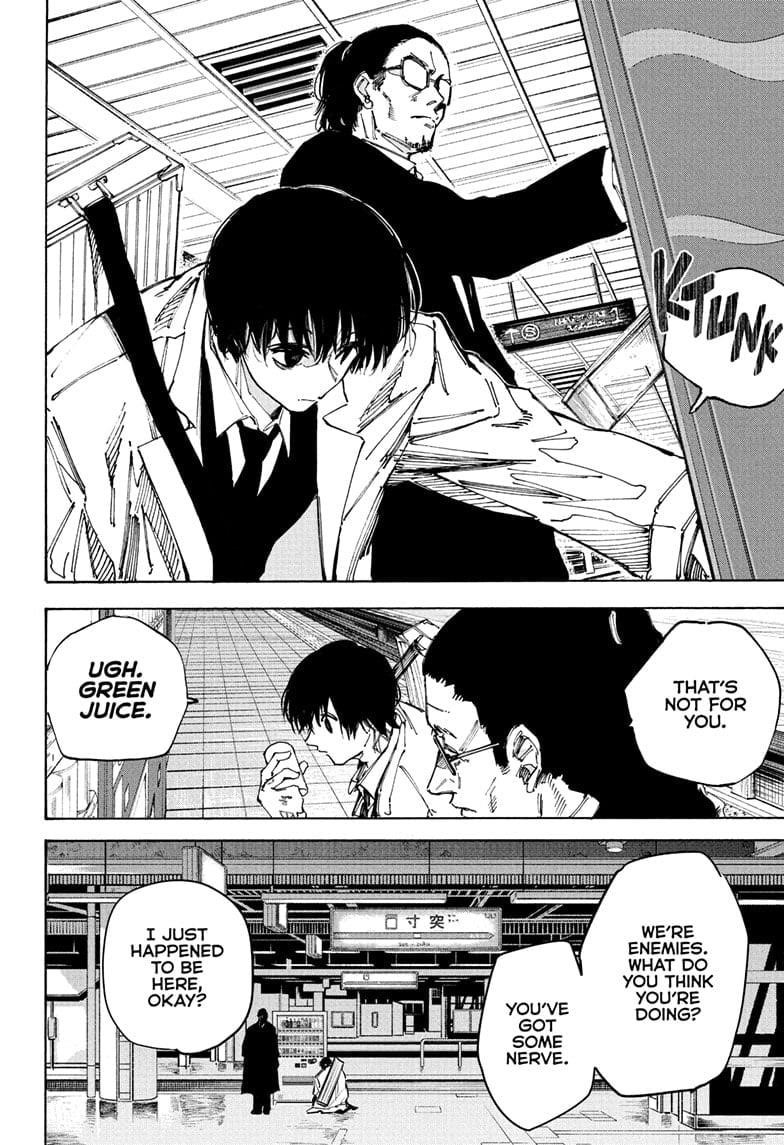 Sakamoto Days Manga Chapter 222 page 4 - The Battle Begins