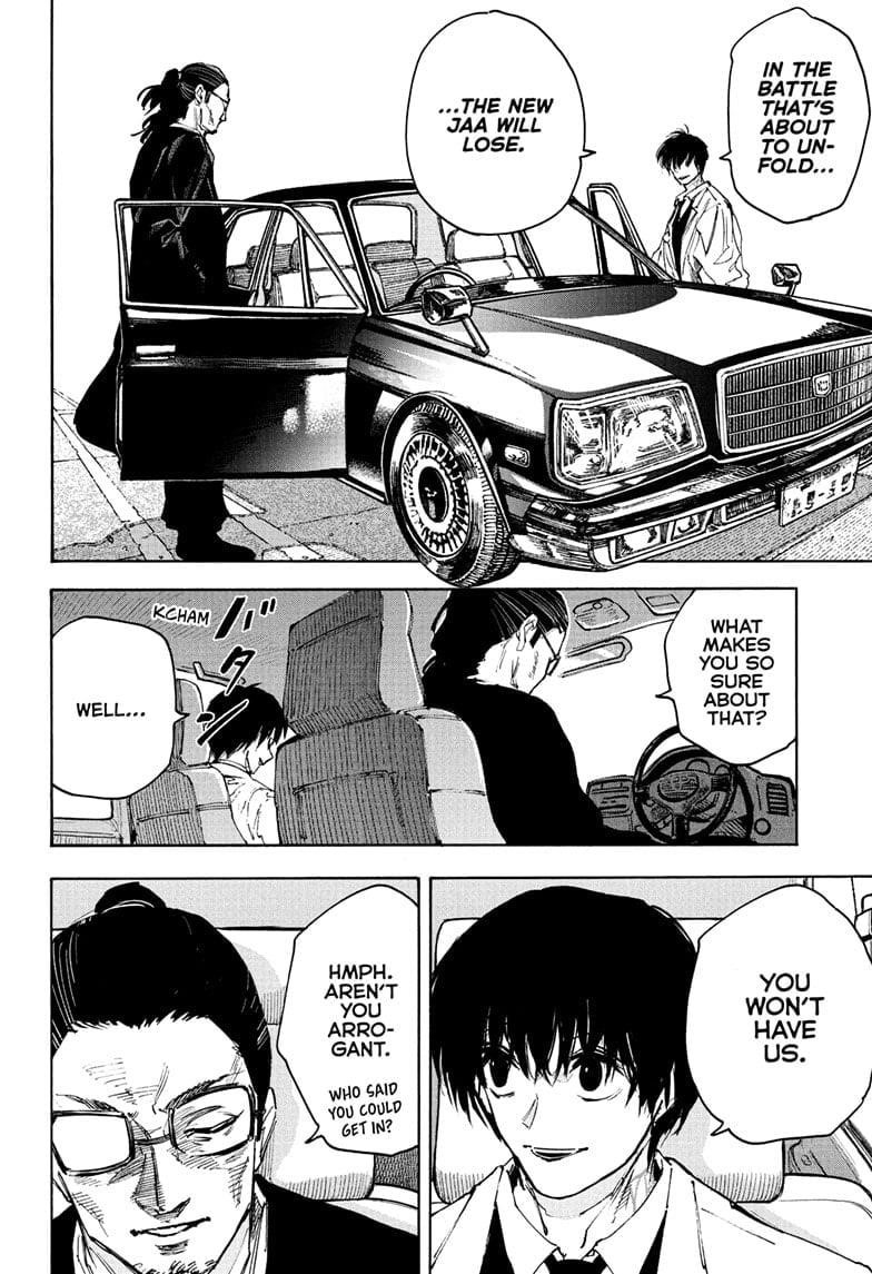 Sakamoto Days Manga Chapter 222 page 8 - The Battle Begins